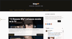 Desktop Screenshot of blogoff.es